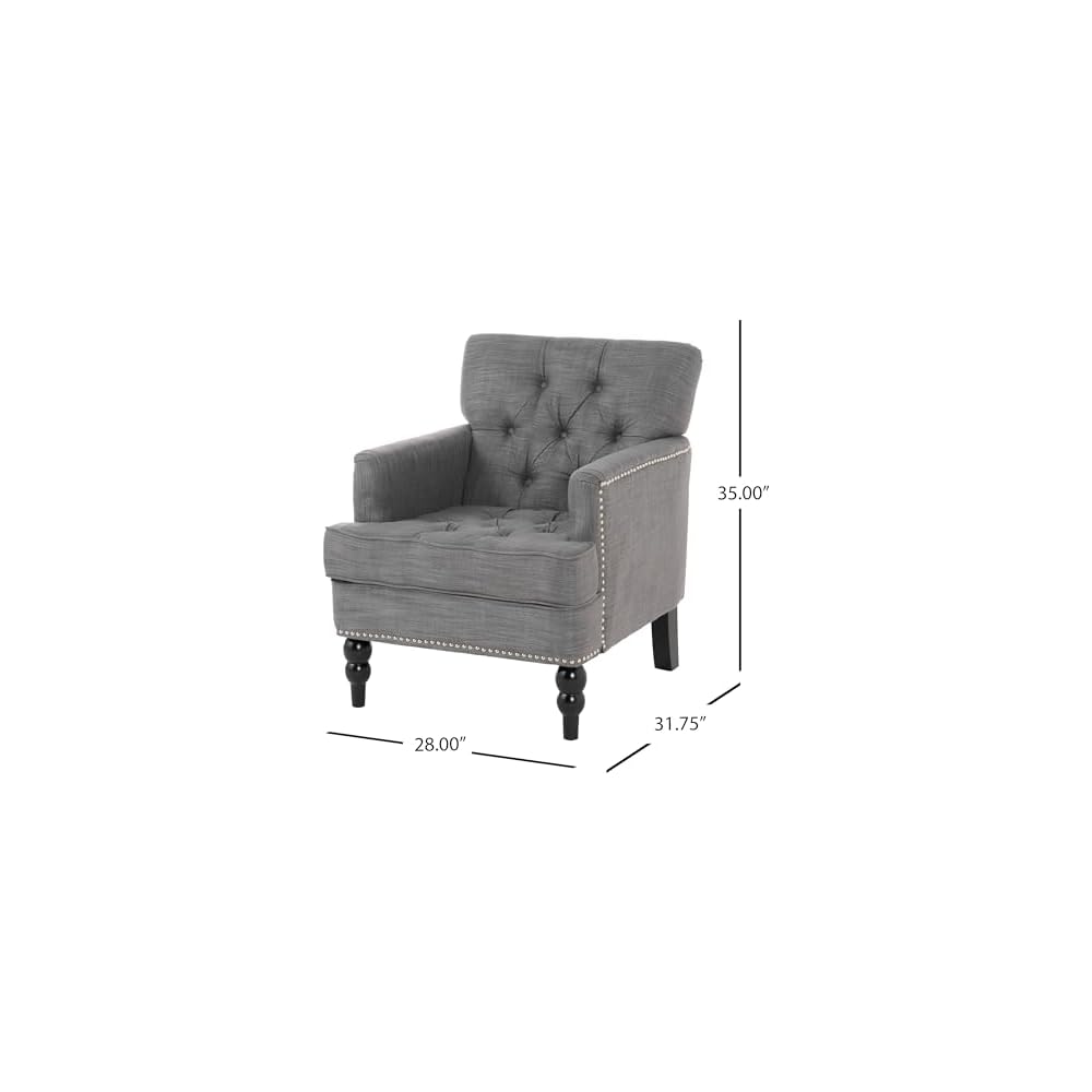 Tufted Club Chair