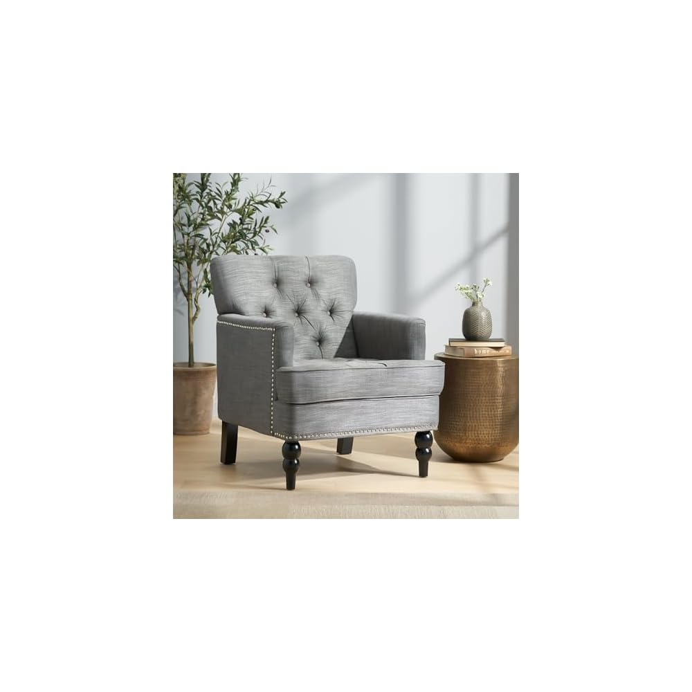 Tufted Club Chair