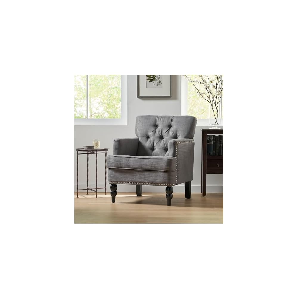 Tufted Club Chair