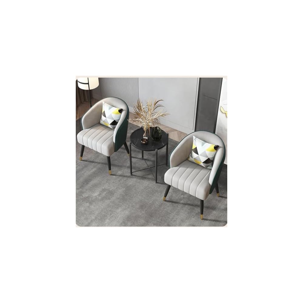 Modern Backrest Chairs Upholstered Guest Chair with Pillows,Mid Century Arm Chair for Living Room Office Hotel Lobby,Single Sofa Chair Side Accent Chair(Pink,Gold Legs)