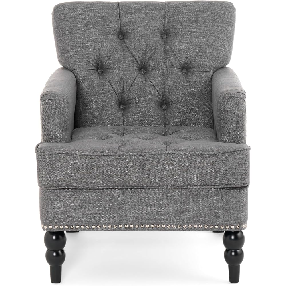 Tufted Club Chair